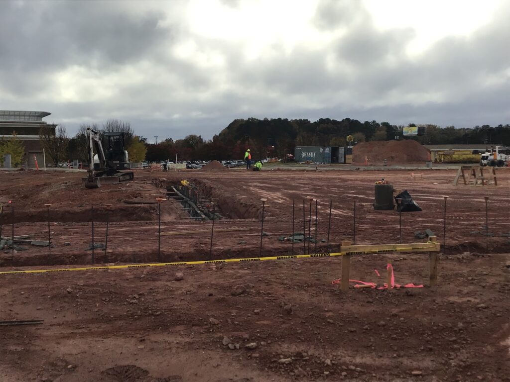 Construction site featuring