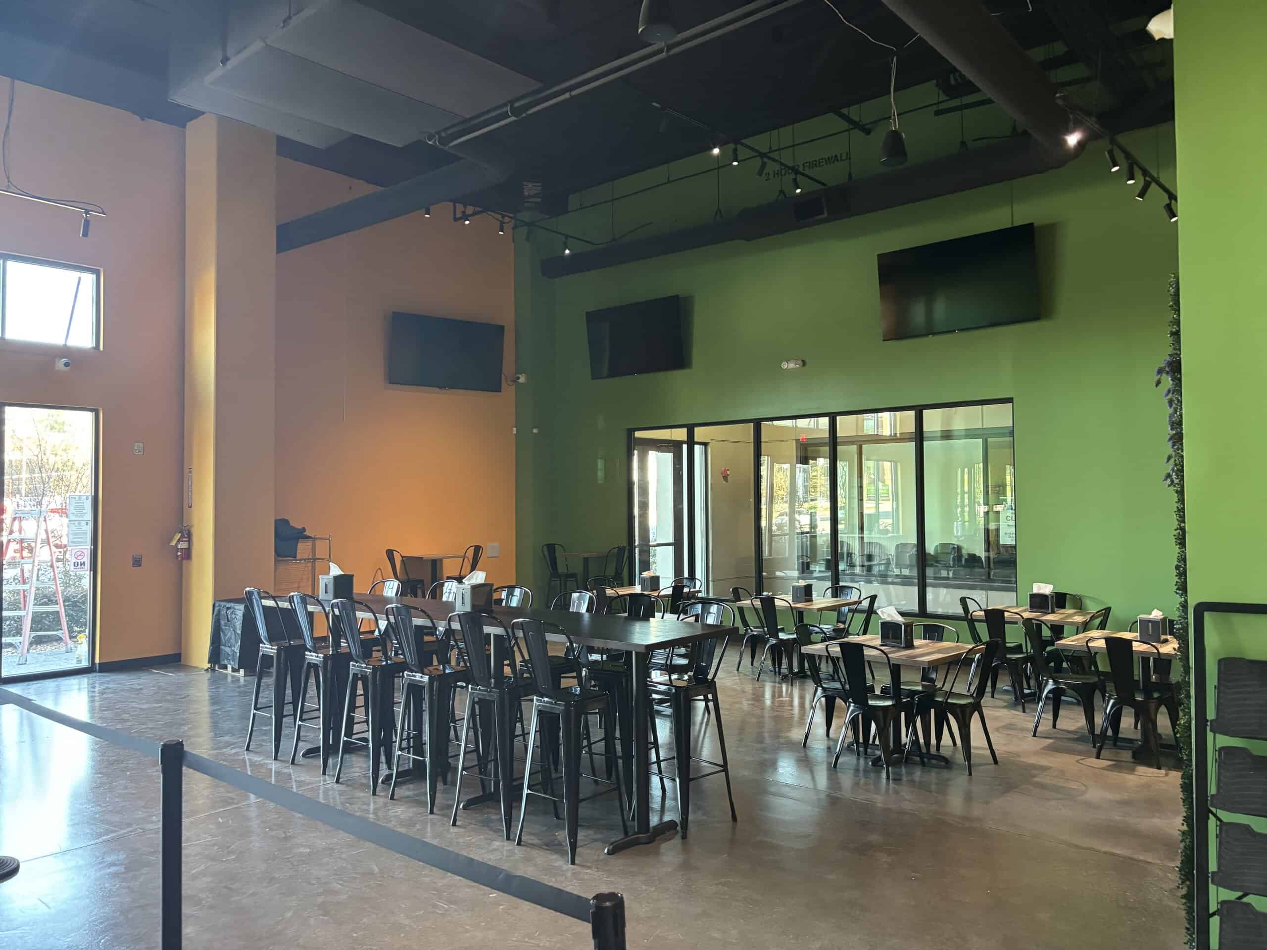 Restaurant build-out contractor Cumming GA — Brews and Hops taproom construction Modern Day Commodities