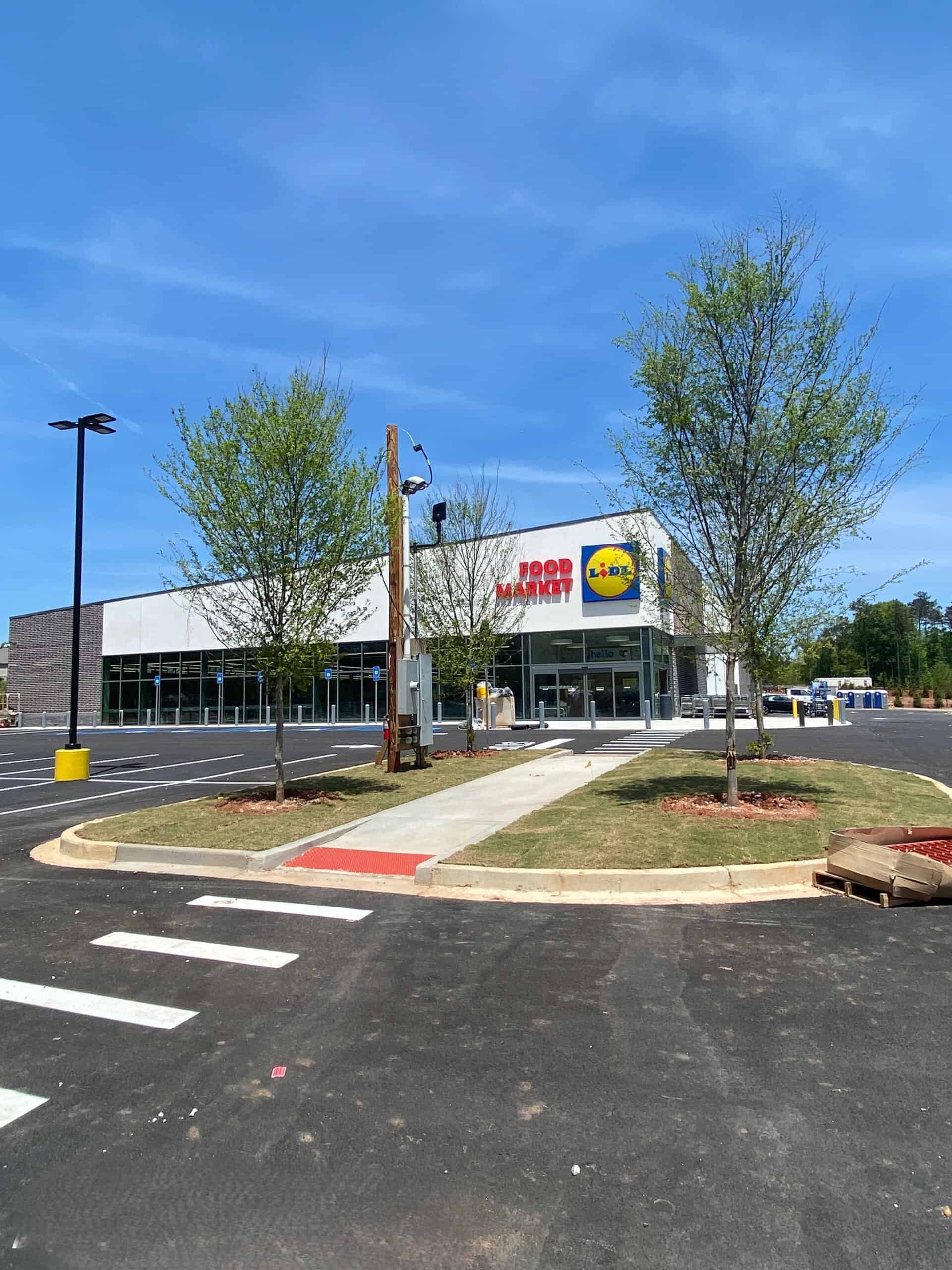 Lidl ground-up construction — commercial general contractor Loganville GA