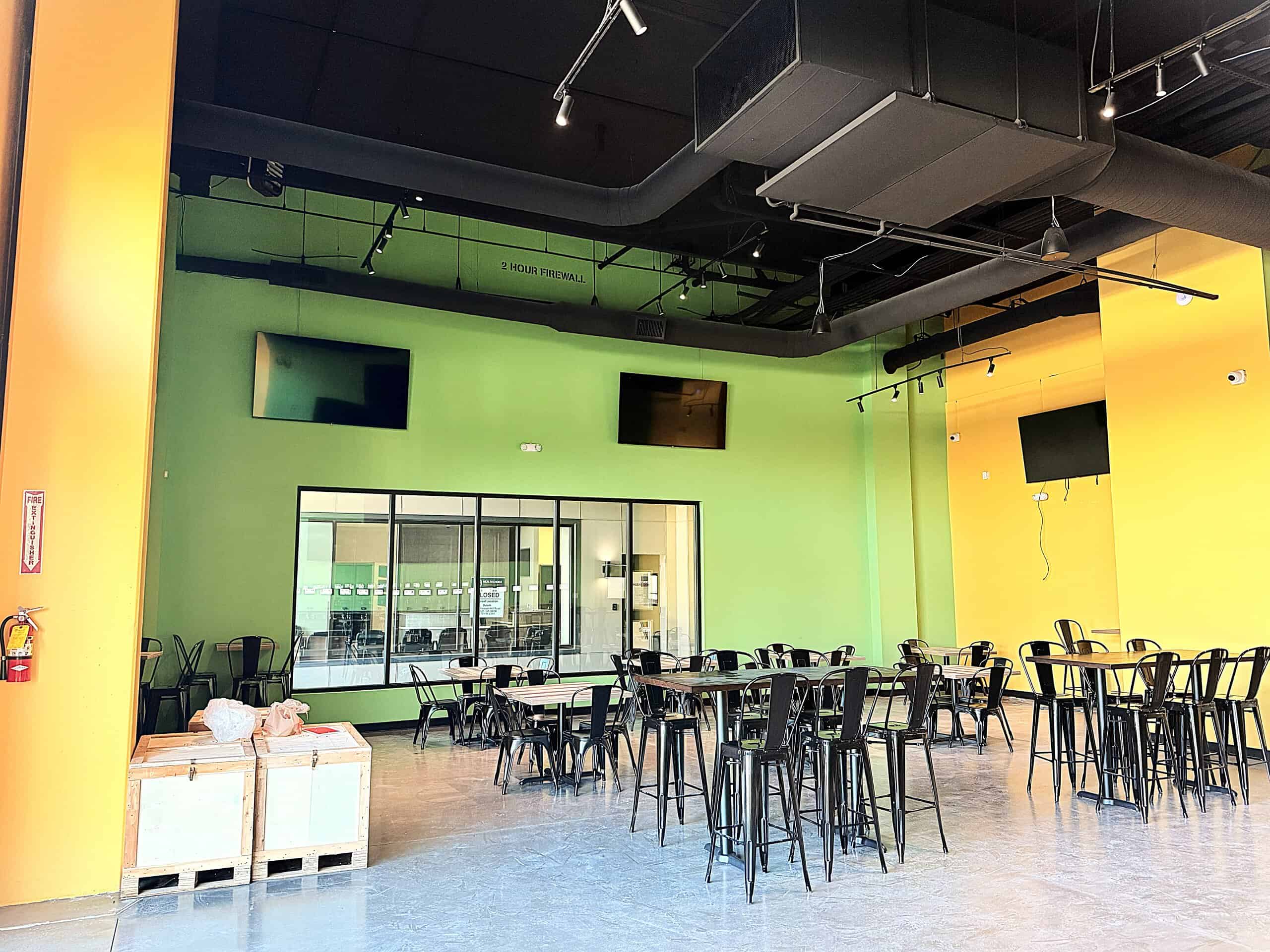 Brews and Hops taproom build-out — restaurant build-out Cumming GA